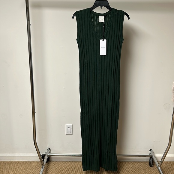 Varley Christine knit maxi dress forest glade - Picture 1 of 2